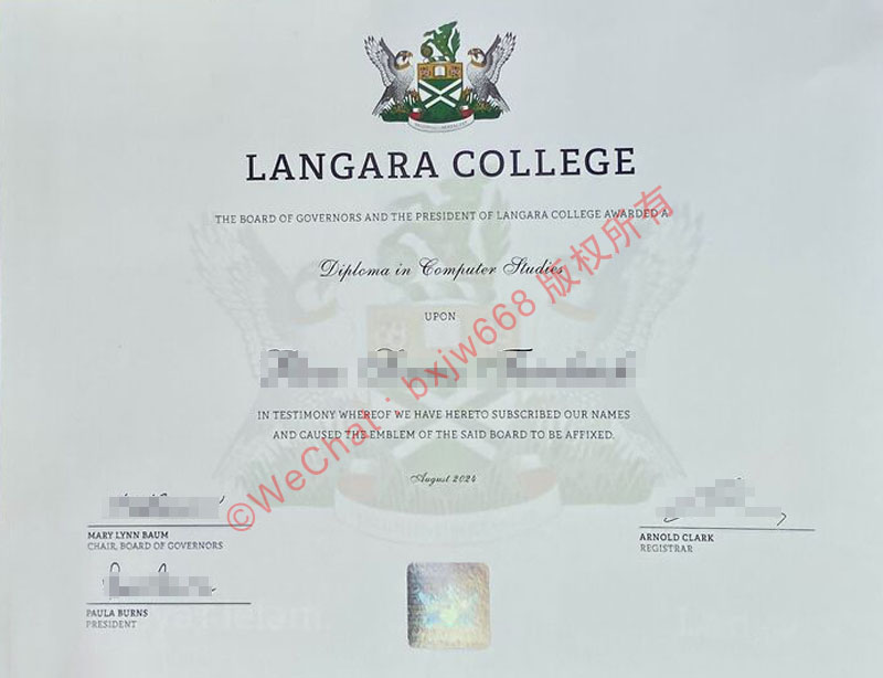 加拿大兰加拉学院毕业证（Langara College diploma）