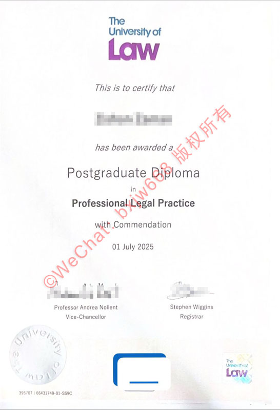 英国法学大学毕业证（The University of Law diploma/Certificate of Degree）境认证书提交规范与海外执照转换