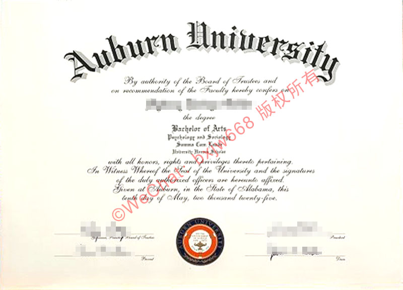 奥本大学毕业证（Auburn University diploma/Certificate of Degree）真伪辨别技巧、第三方背调渠道与留服认证材料清单