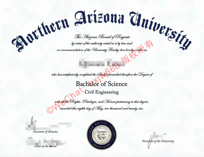 从NAU毕业典礼到国内求职：北亚利桑那大学毕业证（Northern Arizona University Diploma / Certificate of Degree）的实际效力评估