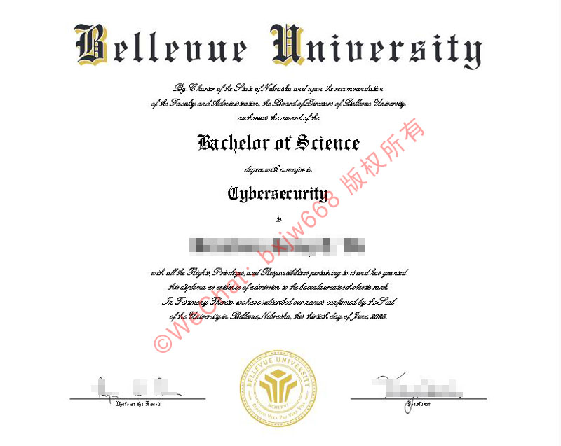 贝尔维尤大学毕业证（Bellevue University Diploma / Certificate of Degree）拆解HR背调底层逻辑与学术信用资质