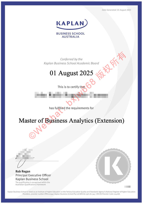 卡普兰商学院毕业证 (Kaplan Business School Diploma / Degree Certificate) 权威解析与海归申办指南